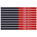 Neo technische potloden rood/blauw 12 stuks 