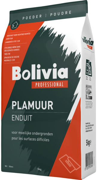 bolivia plamuur voor moeilijke ondergronden 5 kg