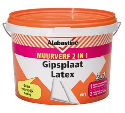 Muurverf In 1 Gipsplaatlatex Bestellen? KLEURO.nl