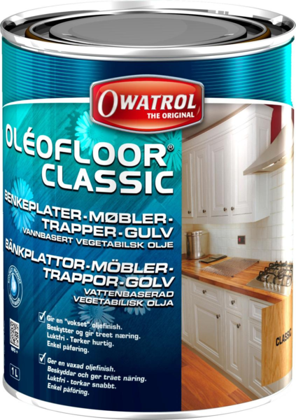 OléoFloor Natural - Hoogwaardige matte olie - Owatrol Pro