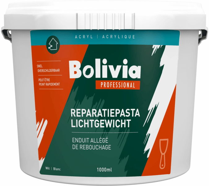 bolivia reparatiepasta lichtgewicht koker 310 ml