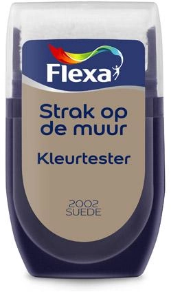 FLEXA STRAK OP DE MUUR MUURVERF TESTER
