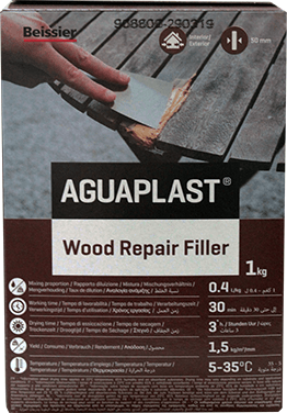 aguaplast wood repair filler 1 kg