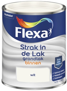 FLEXA STRAK IN DE LAK GRONDLAK WATERGEDRAGEN