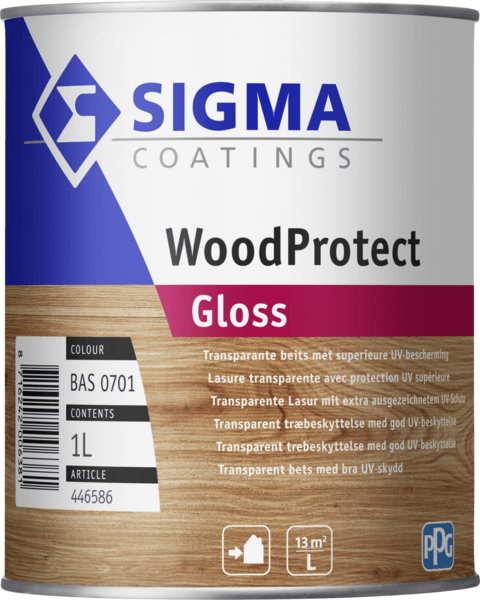 sokken Blij Centraliseren Sigma WoodProtect Gloss bestellen? | KLEURO.nl