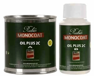 Rubio Monocoat Oil Plus 2C - Ecologische Houtolie in 1 Laag voor Binnenshuis - Chocolate, 130 ml