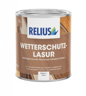 relius wetterschutzlasur 2.5 ltr