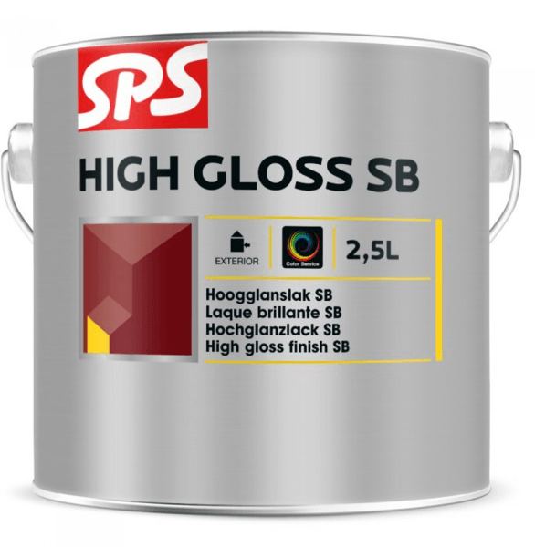 sps high gloss sb ral 9005 0.75 ltr