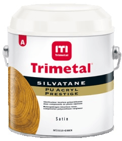 trimetal silvatane pu acryl prestige satin kleurloos set 1 ltr