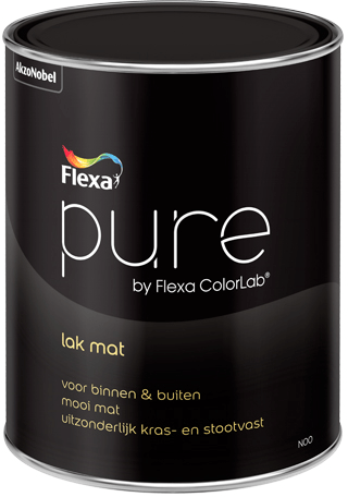 gemakkelijk rekenmachine tij Flexa Pure Lak Mat Bestellen? | KLEURO.nl