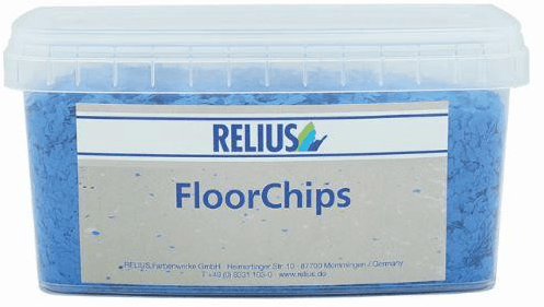 relius floorchips wit 5 kg