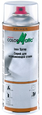 colormatic inox spray (lasspray) 375347 0.4 ltr