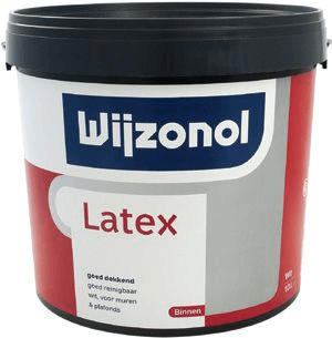 wijzonol latex lichte kleur 2.5 ltr