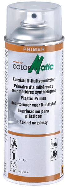 colormatic 1k primer voor kunststof transparant zilver 369032 0.4 ltr