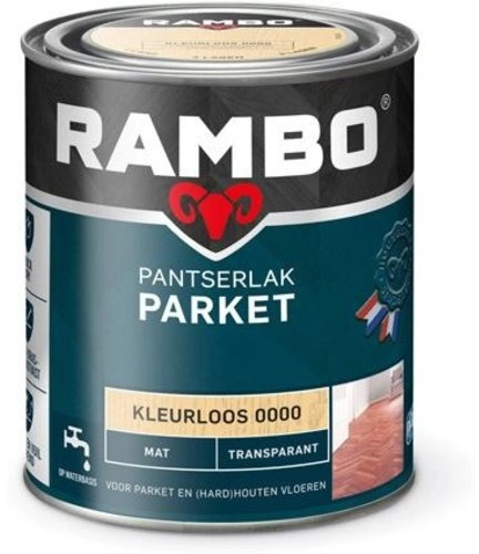 RAMBO PANTSERLAK PARKET TRANSPARANT MAT