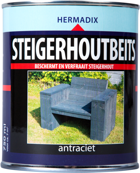 hermadix steigerhoutbeits white wash 2.5 ltr